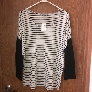 Charlotte Russe Dolman Striped Blouse NWT